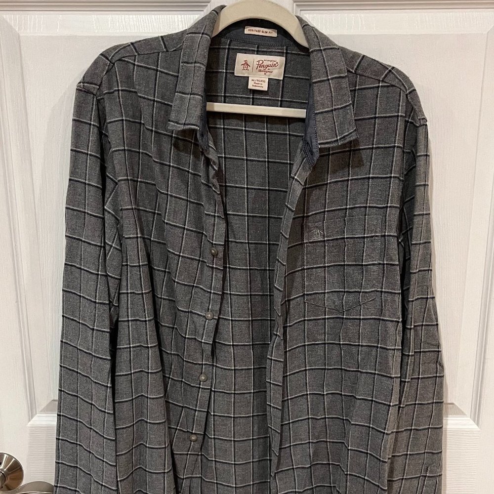 Original Penguin Men's Casual Dress Shirt - Size XL